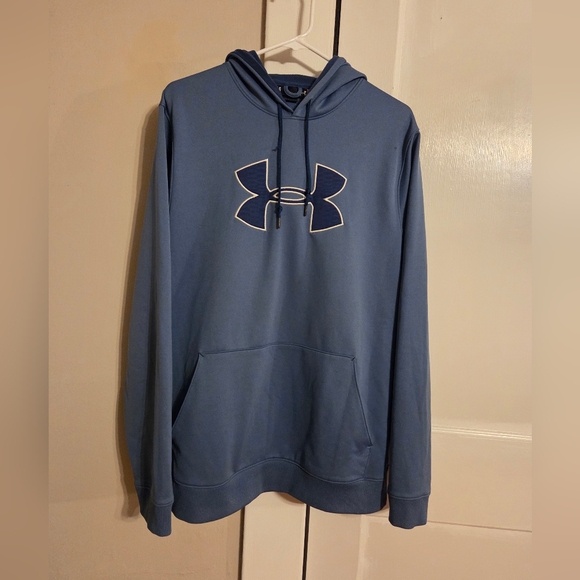 Under Armour Blue Men's Hoodie. Large. - Picture 1 of 6